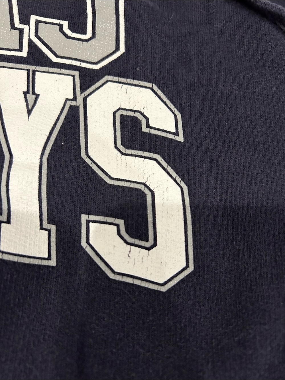 Dallas Cowboys Hoodie Sweatshirt Small Navy Blue NFL Football Pullover Authentic - Picture 6 of 8
